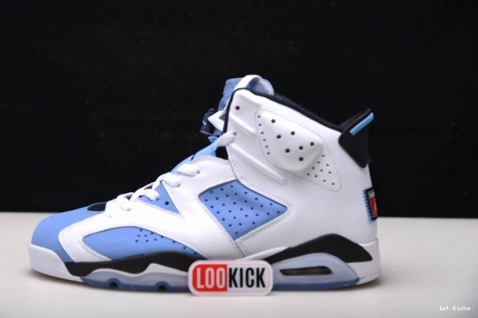 1st Kicks Shoes Jordan 6 CT8529-410 Air UNC 0709